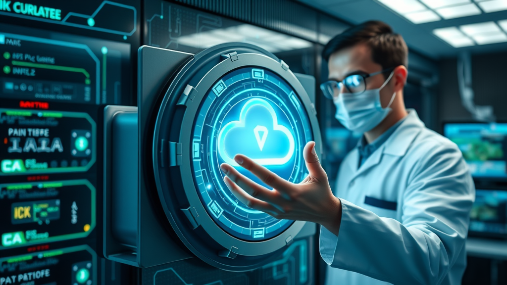 secure patient data in electronic health records protected by digital vault systems in hospital IT infrastructure