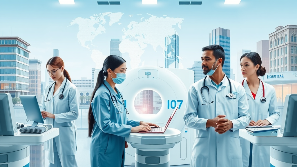 global hospitals using medical imaging AI-enabled radiology equipment