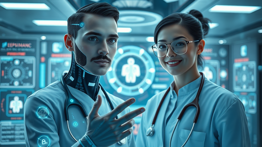 AI-powered healthcare data system supporting patient outcome predictions