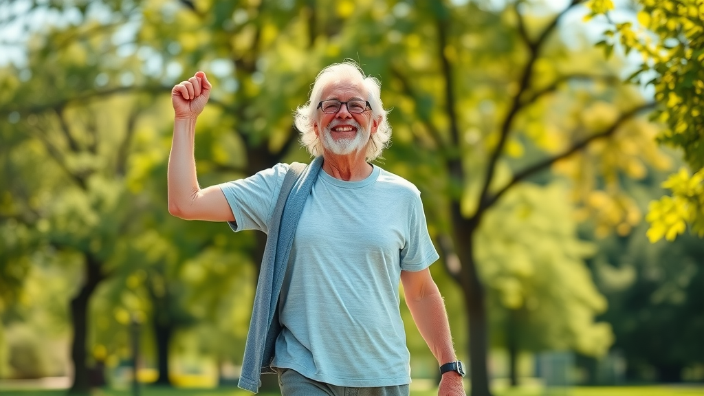 happy liveden chiropractors patient chronic pain relief walking outdoors
