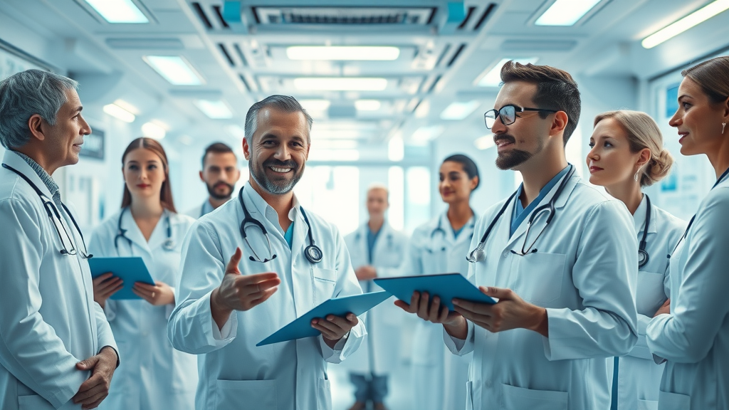 future hospital doctors AI collaborating machine learning for medical image analysis
