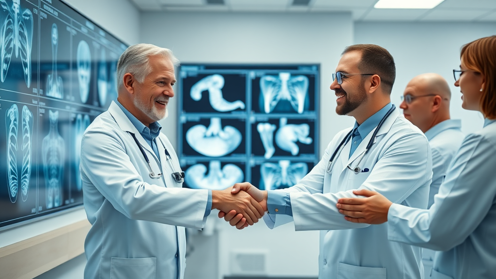 medical image segmentation AI successfully implemented in clinical practice